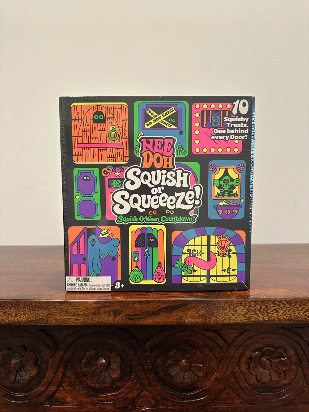 NWT Authentic Needoh Squish or Squeeze! Squish-O-Ween Countdown